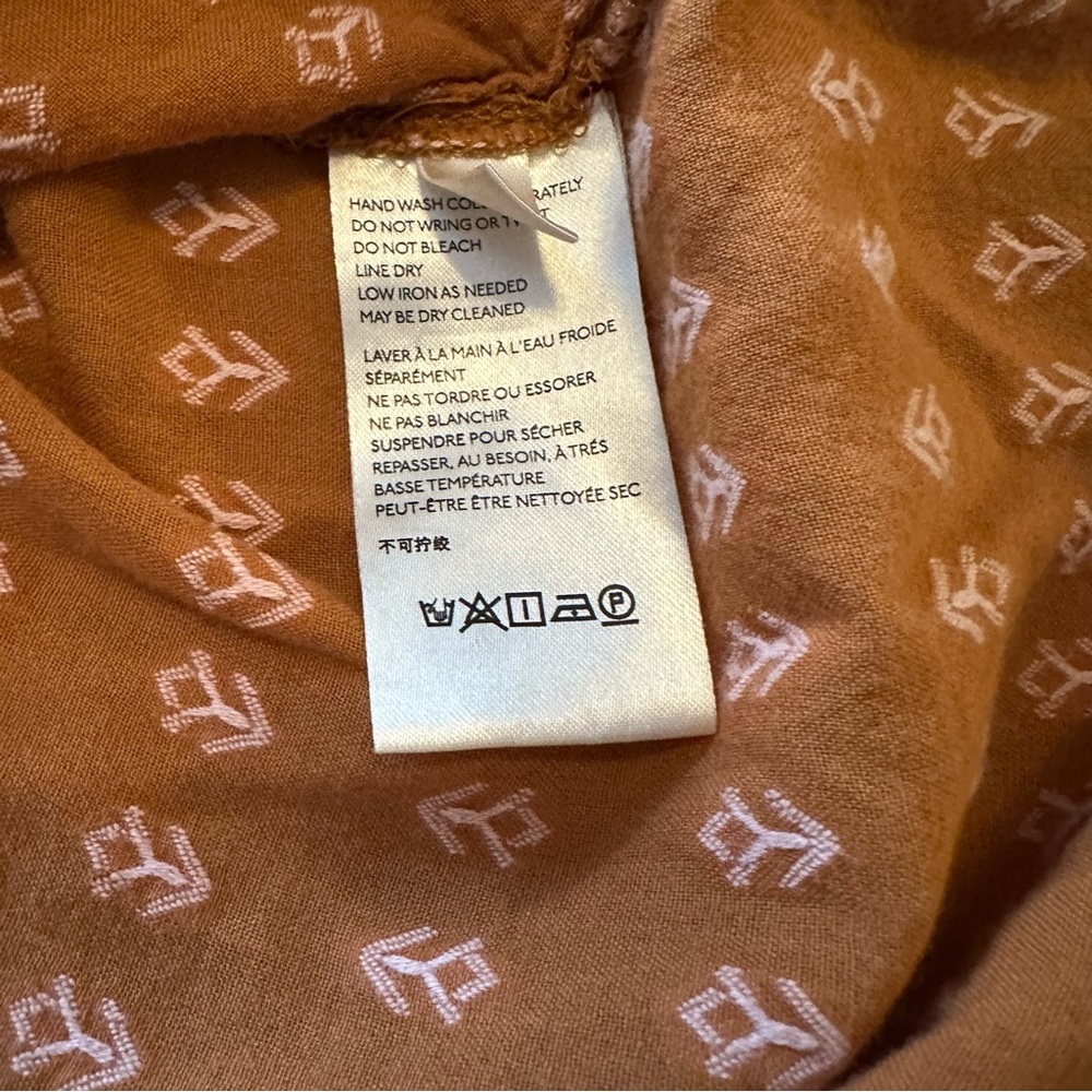 Anthropologie pilcro tavi textured button down size S - Picture 7 of 8